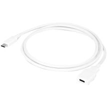 Urban Factory Usb-c Verlängerungskabel Weiß 1 Meter