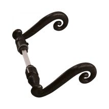 Poignée Bequille Double Fer Forgé Carré De 7mm - Dt2000