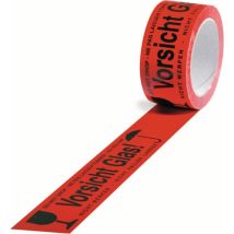 Transpak - Strecken - Warnklebeband Rouge Vorsicht Glas Strecke (par 36)