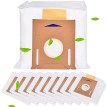 10 Vacuum Cleaner Bags For Ecovacs Deebot Ozmo T8 T8+ T8 Aivi T8 Aivi+ T8 Max N8+ N8 Pro+ T9+ Dx93 Ddx96 Accessory Filter Bag Replacement For Yeedi 