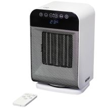 Rowi 1 03 03 0353 Generatore D'Aria Calda In Ceramica Hkh 2000/2/1 Odt Premium 60 M³ Bianco, Nero