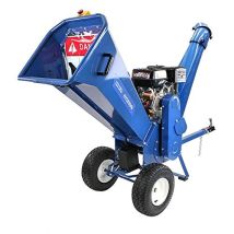 Hyundai - 420cc 100mm Petrol Wood Chipper Shredder, Mulcher, 4-stroke Engine