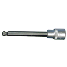 Schraubendreheinsatz 10 mm – Hochwertiger Stahl – Verchromt – Kompatibel mit gängigen Schraubendrehern – SW-Stahl