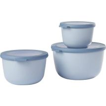 Mepal Cirqula Set Di 3 Ciotole Multifunzionali Blu
