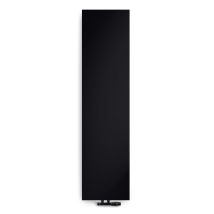 Henrad - Belrad Vertikal Heizkörper Plan Schwarz Matt T20 1800 X 500 (hxb) - 1266 W