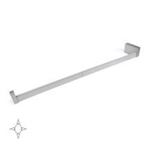 Garderobenstange Mit Led-licht Castor, Mit Abnehmbarer Batterie Und Bewegungssensor, L1.008mm, Kunststoff Und Aluminium, Grau Metallic - Emuca