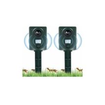 Stück Ultraschall-katzenvertreiber Für Den Garten, Katzenvertreiber Mit Erdspieß, Verhindert Hunde Und Katzen, Vögel, Für Gärten, Felder, Kindergärten
