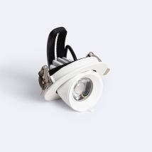 Led Downlight Einbaustrahler Schwenkbar Rund 10w Chip Osram Cct Wählbar 120 Lm/w Lifud Ausschnitt Ø 80 Mm Wählbar (warm-neutral)