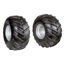 Paar 21/11.00-8" Bereifte Räder Mit 50 Mm Abstandhalter Nibbi Fc 30 M Mähwerk