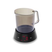 Ade Rebecca Küchenwaage Mit Messbecher, Bis 3 Kg, 1,0 L, 17 X 14,5 X 18 Cm
