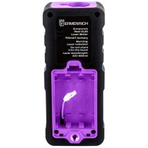 Télémètre laser Ermenrich Reel PRO GL60 – Portée : 0,05 - 60 m – Précision : ±1,5 mm – Alimentation : batterie lithium – IP54