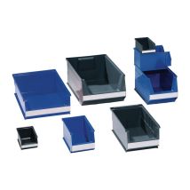 Lockweiler - Caja De Almacenamiento L500 / 450xw310xh200mm Pe Azul (por 10)