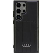 Estuche Rígido Audi Magsafe S24 Ultra S928 De Piel Sintética, Color Negro/negro (au-tpupcms24u-q5/d1-bk)