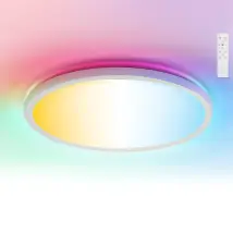 Lampe Aigostar 24w Rgb+cct Télécommande Ip44