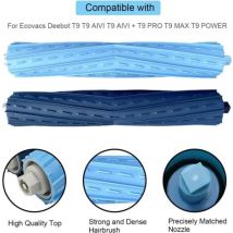 Accessori Compatibili Ecovacs Deebot, 2 Spazzole Principali, 3 Filtri, 6 Spazzole Laterali, 2 Utensili, Kit Completo Per Aspirapolvere
