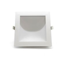 Downlight Quadrato Dimmerabile Con Led Nascosto 12w 3000k E Foro 135 X 135 Mm