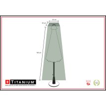 Copertura Titanium Per Ombrellone 185 X 40 X 25 Cm