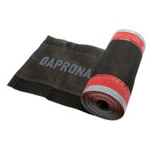 Daprona - Bande De Faîtage En Aluminium 5m, Rouleau De Faîtage, Bande D'Arêtier, Faîtière Roulante, Étanchéité De Toit, Bande D'Aération De Toit - 1 