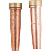 Boquilla de soldadura oxiacetilénica no2 y no3 – Acero inoxidable – Pack de 5 unidades – Ideal para soldadores profesionales y artesanos