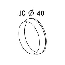 GIRPI Konusverbindung für Rohr – Durchmesser 40 mm – Hauptmaterial Gummi – Gewicht 0,008 kg