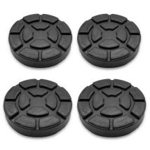 L&h-cfcahl - 4 X Gummiauflagen Gummiaufnahmen 123 Mm Für 110 Mm Plattenheber Reparaturwerkzeuge, Hubtisch