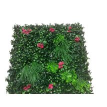 Parete Vegetale Artificiale Siepe 1x1m Modello Giardino