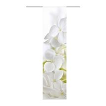 Home Fashion Lynton Tenda A Pannello, Poliestere, Bianco, 245 X 60 Cm