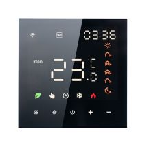 Decdeal - Tuya Smart Wifi-thermostat, Sprachsteuerung, Digital Programmierbares Lcd, Touchscreen, Fußbodenheizungs-temperaturregler, Kompatibel Mit 
