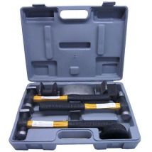 Tz - Pro 7pc Car Auto Body Panel Dent Repair Tool Kit Fibre Body Beating Hammers
