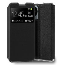 Funda Cool Flip Cover Para Zte Blade A35 Lite Liso Negro