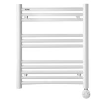 Calentador De Toallas Eléctrico – Angora Xs Temporizador Blanco – 250 W – 64,6 X 51 Cm – Inercia Hidráulica Acova