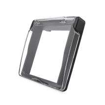 LEDBOX – Couvercle étanche noir pour prise – Tension électrique, Longueur