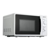 Mikrowelle - Fassungsvermögen 20l - Leistung 700w - 6 Stufen De Leistung - Timer 30min - Abtauung - Farbe White - Muvip