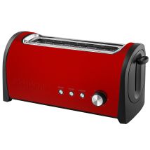 Toaster, 1 Großer Schlitz, 1000 W, Rote Küche