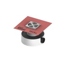 Tece Gmbh - Tecedrainpoint S 115 Set Dévacuation, Super Plat, Manchette