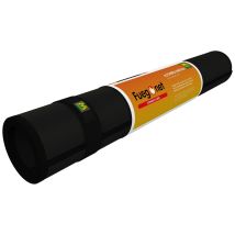 Tappeto ignifugo Massó 50x100 cm – Protezione pavimento per caminetti e barbecue – Nero – Resistente all'acqua e al grasso
