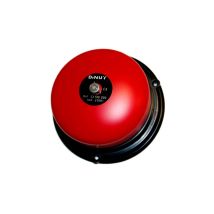 Campana Industrial (230v 90db Nema 1) Ø10cm Color Rojo Y Negro