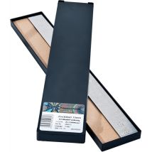 H + S – Láminas metálicas de acero endurecido 25 mm – 0.01 mm a 1.00 mm – Herramienta de medición y trazado