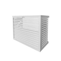 Decoclim - Cache Unité Extérieure En Aluminium Gris Clair Taille M - 23am7035