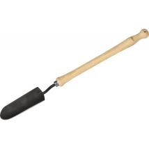 Pala a mano – 60720500 – in acciaio speciale temprato, manico ergonomico in faggio 40 cm – Giardino e piscine – IDEALSPATEN