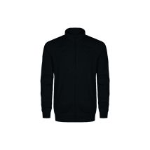 Sweatshirtjacke, Schwarz, Gr.s