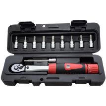 Paryou – Llave Dinamométrica De 1/4" 5–25 Nm – Par De Apriete Preciso Con Clic Audible – Longitud 220 Mm – Herramienta Para Reparaciones De Bicicletas