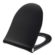 Pressalit Sway D2 Abattant Wc Avec Fermeture Douce Et Déverrouillage Rapide Noir