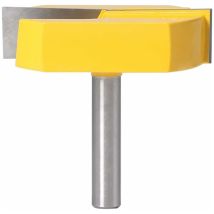 8-mm-fräser, Bodenreinigungs-oberflächenhobelschneider, T-schienen-t-förmiger Fräser, 8 X 57 Mm Unten, Gelbe Klinge