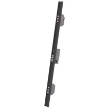 Cerradura Ezcurra 2000-B.Z Negro Izquierda – Cilindro 15/70 – Sistema antipalanca – Incluye bisagra y travesaño