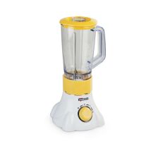 Batidora eléctrica Termozeta 400W – Jarra de 1L – Cuchillas de acero inoxidable – 2 velocidades – Función pulso