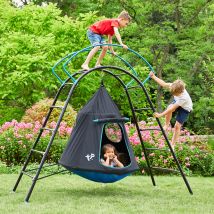 Tp Toys - Hängesessel Und Klettergerüst 'ufo', Schwarz