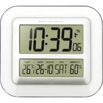 Funkwanduhr – DCF-77 – Temperaturanzeige – Alarmfunktion – Kalender – 12/24 h-Anzeige – Technoline