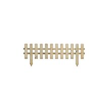 Vigueta de pino impregnado 120xH45 cm – Espesor 16+16 mm – Cercado de madera