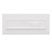 Burg-wächter Blende 794 W Pannello Di Inserimento, Bianco